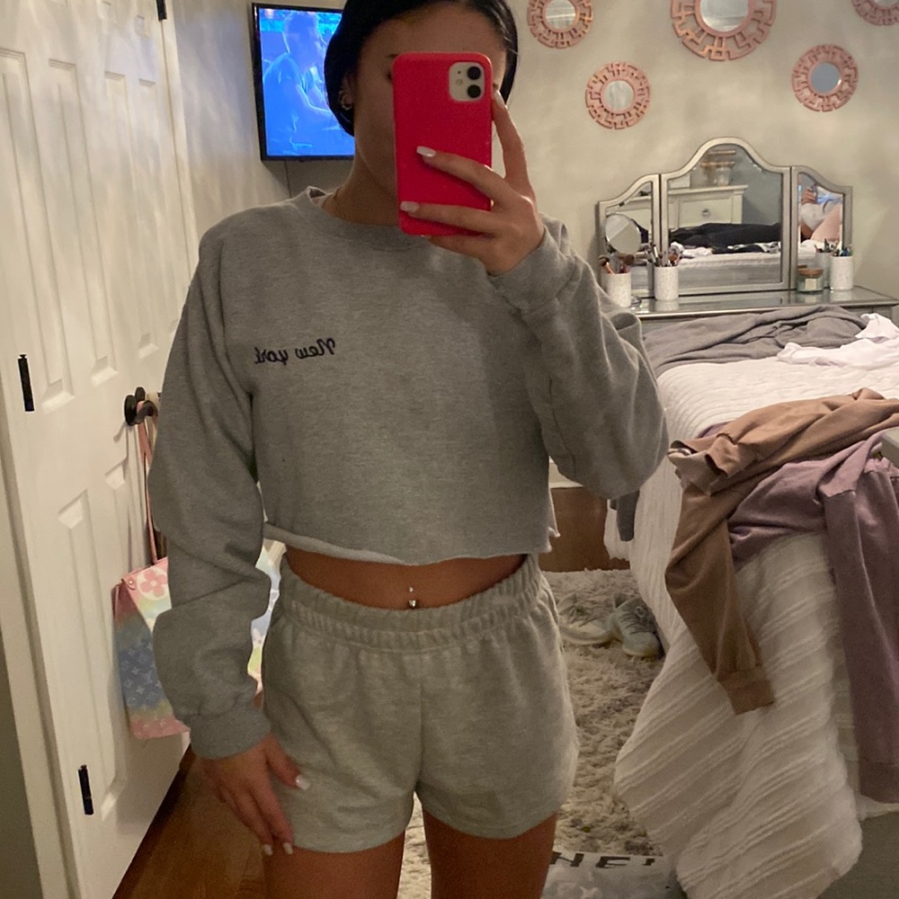 New York Brandy Melville Cropped Crew